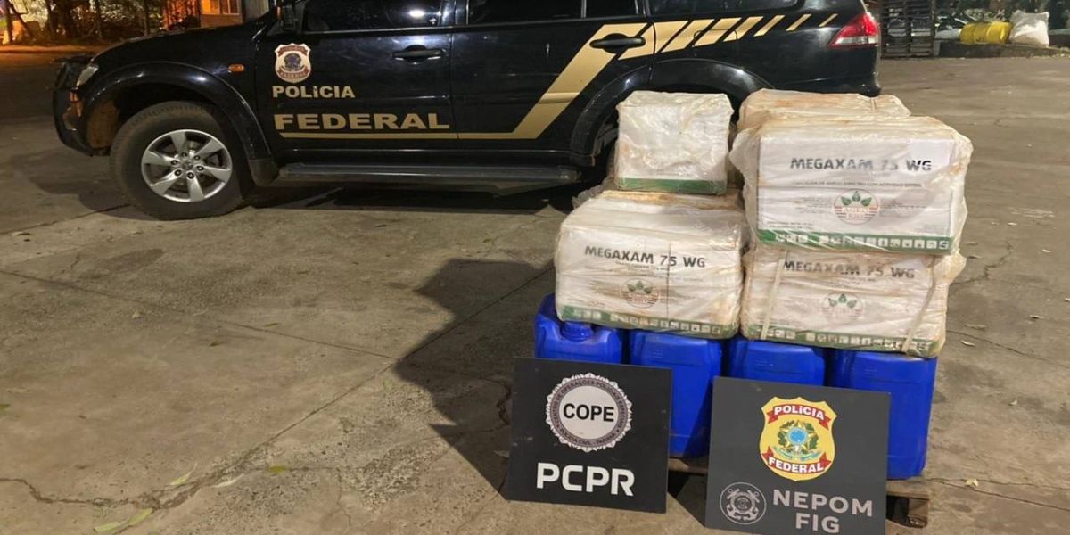 Ação Integrada apreende Agrotóxicos Estrangeiros contrabandeados no Lago de Itaipu