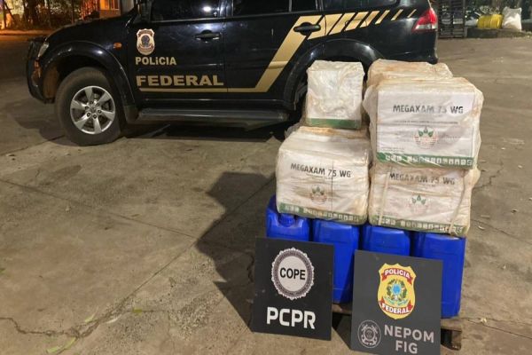 Ação Integrada apreende Agrotóxicos Estrangeiros contrabandeados no Lago de Itaipu