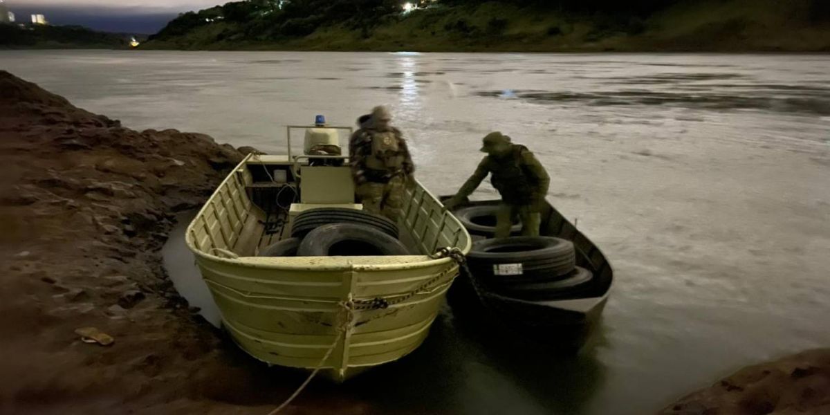 Ação Integrada prende Grupo de Contrabandistas no Rio Paraná