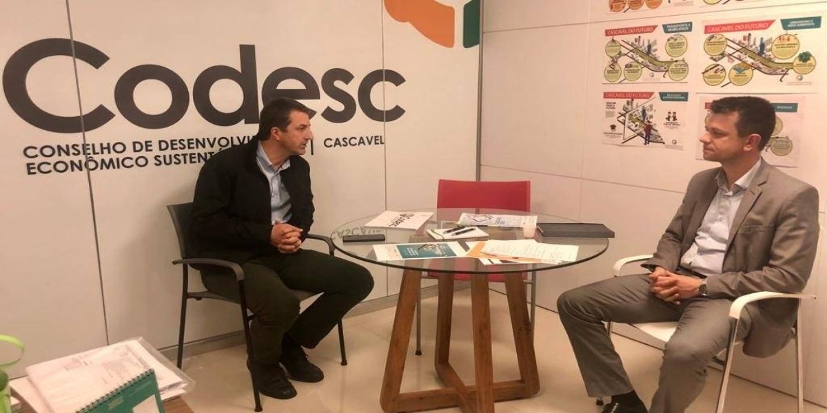 CODESC recebe visita do Superintendente da Cresol Progresso