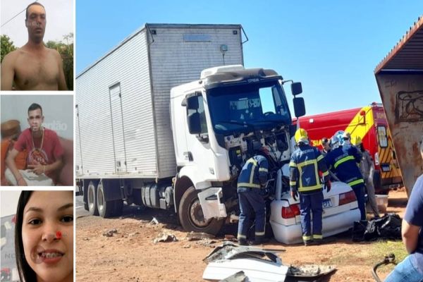 Identificada a família que morreu em trágico acidente de trânsito na PR-323