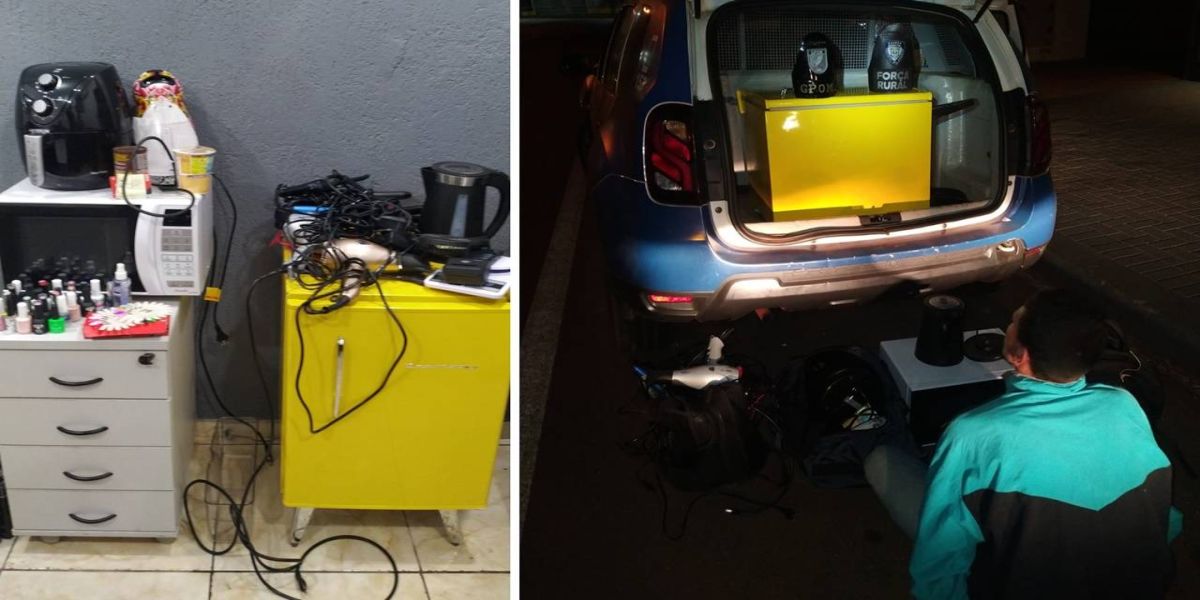 Guarda Municipal realiza excelente trabalho e detém homem com vários produtos furtados em Cascavel