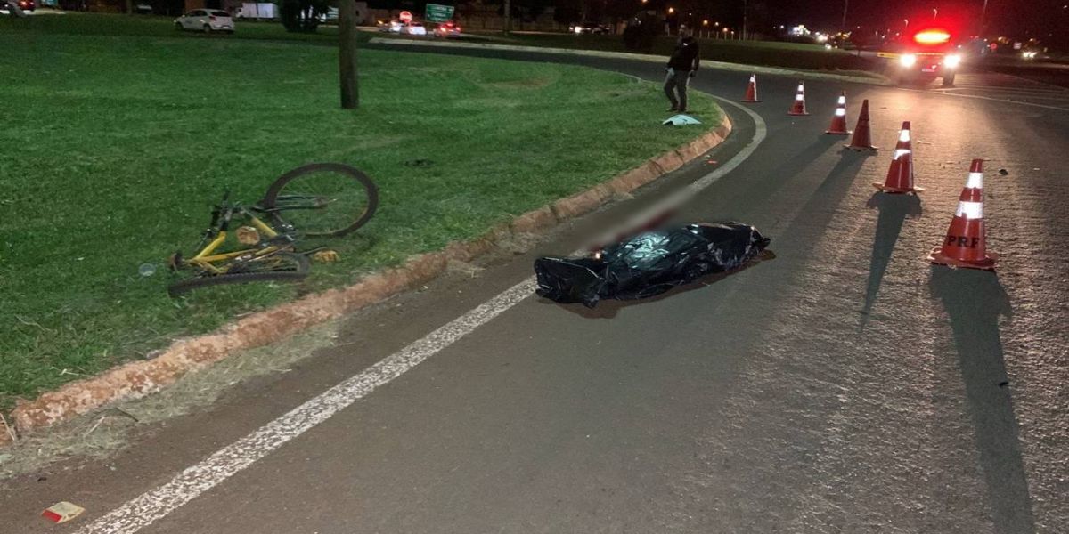 Identificado ciclista que morreu atropelado no BR-277, em Cascavel