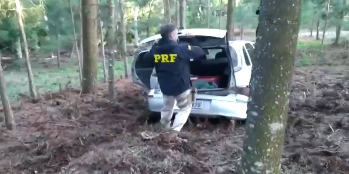 PRF apreende 72 kg de maconha após intenso acompanhamento tático em Catanduvas