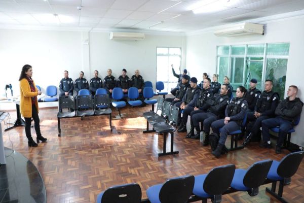 Enfrentamento à Violência contra mulher é tema de curso de capacitação da Guarda Municipal