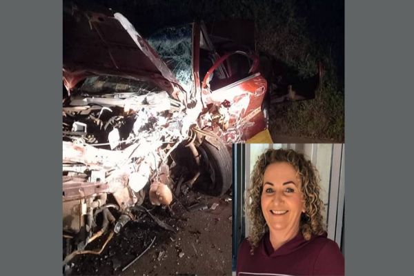 Mulher morre em grave acidente na PR-158, entre Vitorino e São Lourenço do Oeste