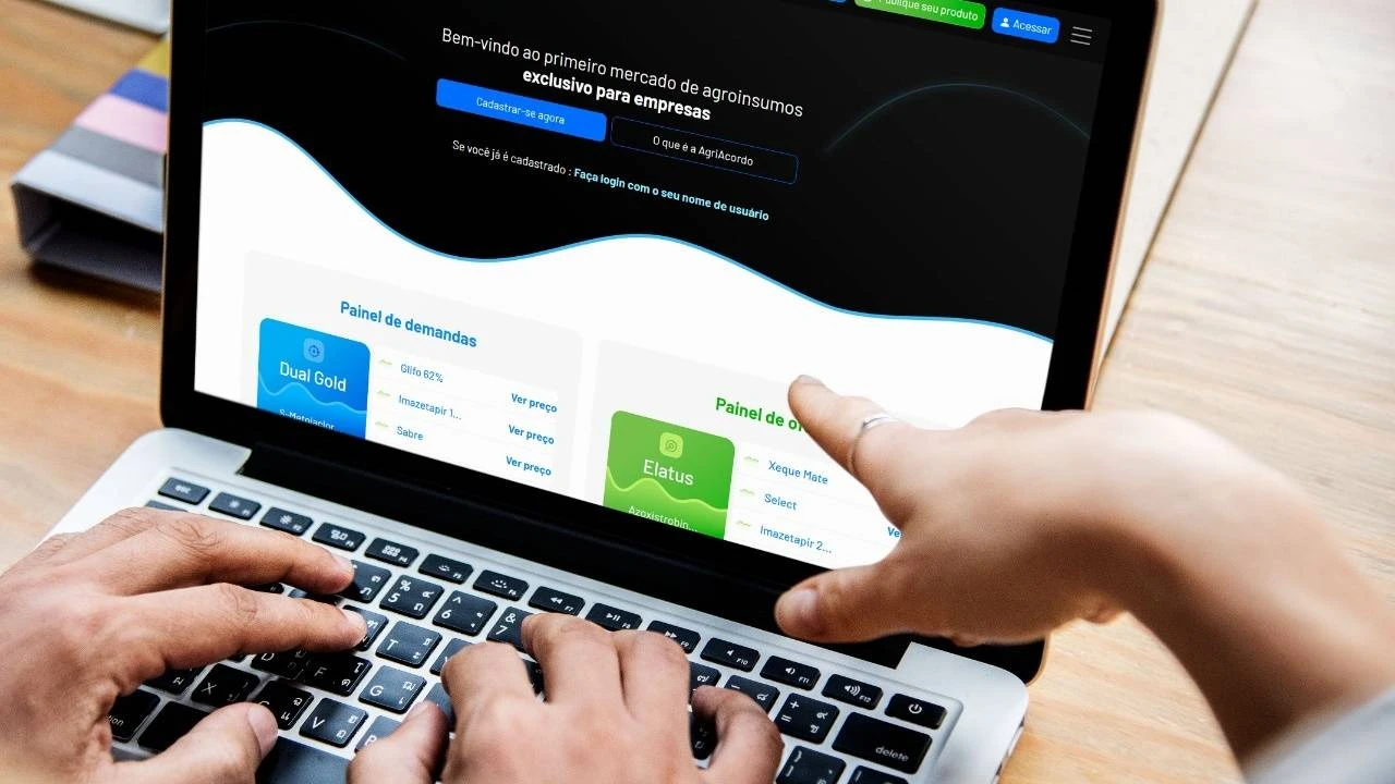 Foto relacionada a notícia: Com tecnologia, marketplace de insumos agrícolas aproxima empresas de todo o Brasil