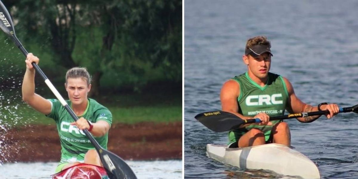 Ana Paula Vergutz e Vagner Souta são convocados para o Pan-Americano de Canoagem, no Canadá