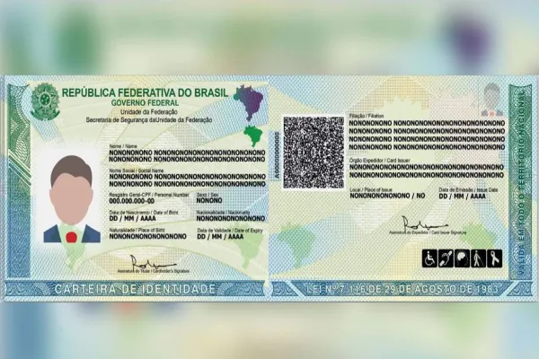 Foto relacionada a notícia: Nova Carteira de Identidade Nacional começa a ser emitida