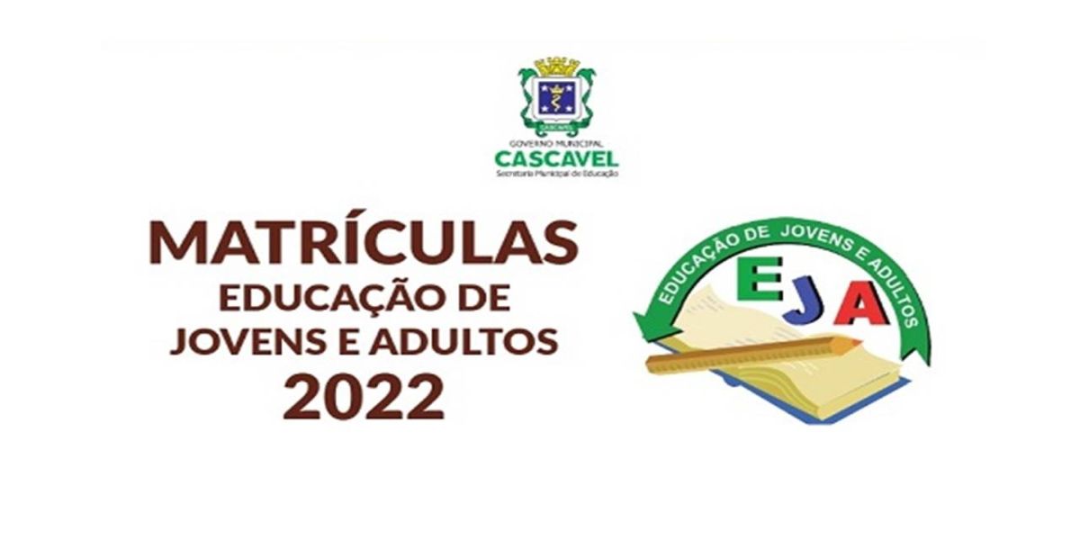 Rede Municipal está com matrículas abertas para a EJA