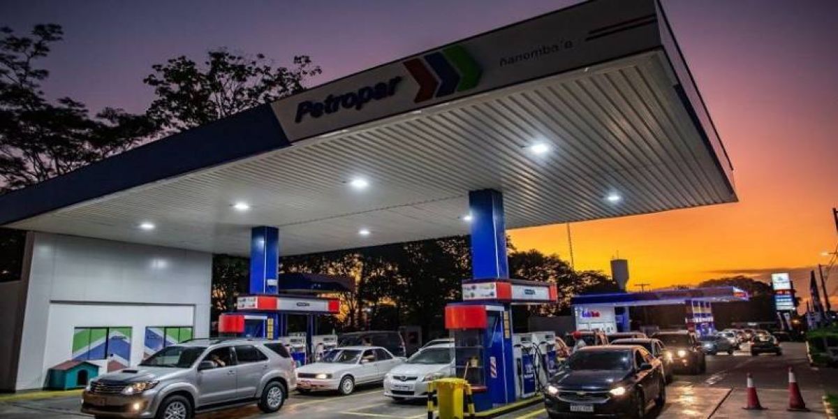 Estatal do Paraguai reduz preços da gasolina, diesel e gás de cozinha
