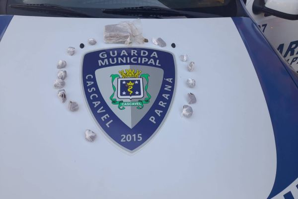 Jovem de 19 anos é detido pela Guarda Municipal com maconha na Rodoviária de Cascavel