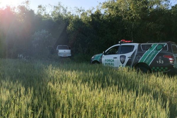 Caminhonete que havia sido roubada na cidade de Cafelândia, foi localizada e recuperada pela GM