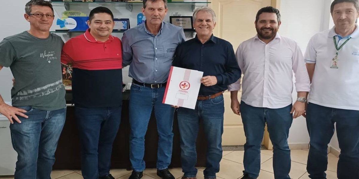 Presidente do Consamu e diretores visitam prefeitos que compõem Conselho Fiscal
