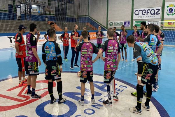 Cascavel Futsal se prepara para duelo com Sorocaba