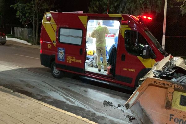 Imagem referente a notícia: Criança sofre fratura exposta em perna após ser atropelada por carro na Rua Clara Nunes