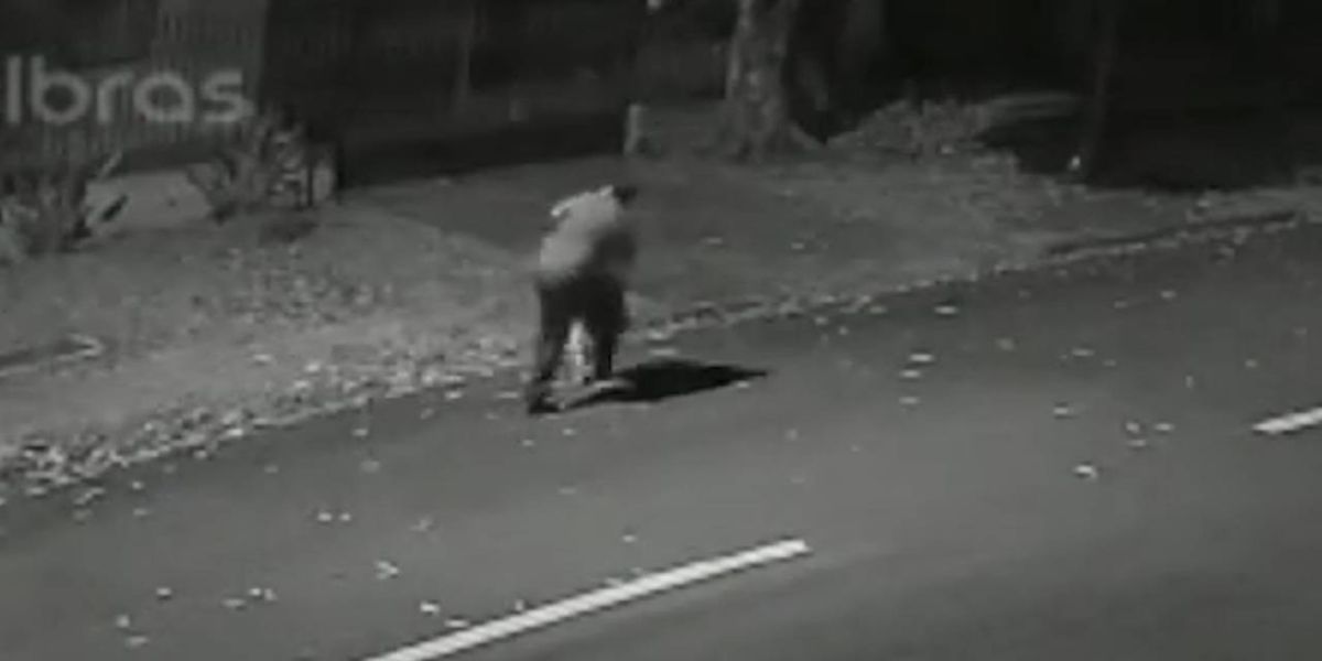 Câmera de segurança registra vitima de estupro sendo arrastada em via pública no Bairro Coqueiral