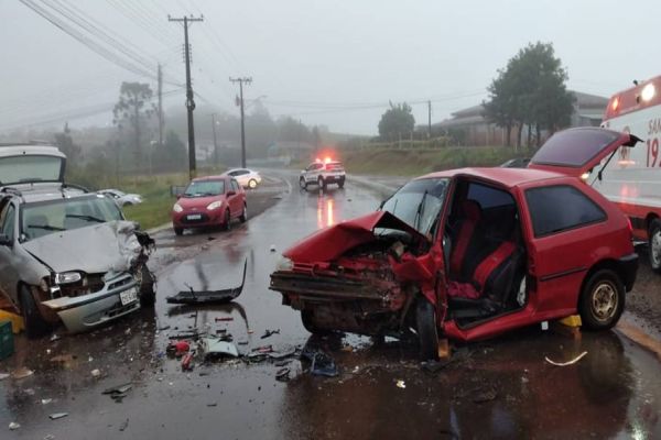 Grave acidente deixa seis feridos na BR-163, em Dionísio Cerqueira