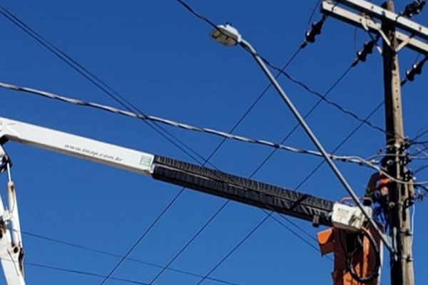 Programa de iluminação em LED chega aos distritos na área rural