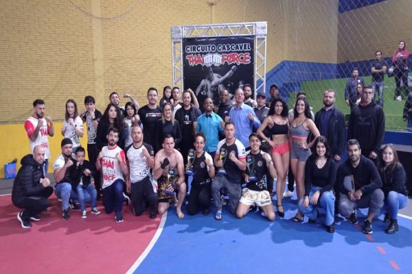 20 lutas eletrizantes marcam o retorno do Circuito Cascavel Thai Force de Muay Thai