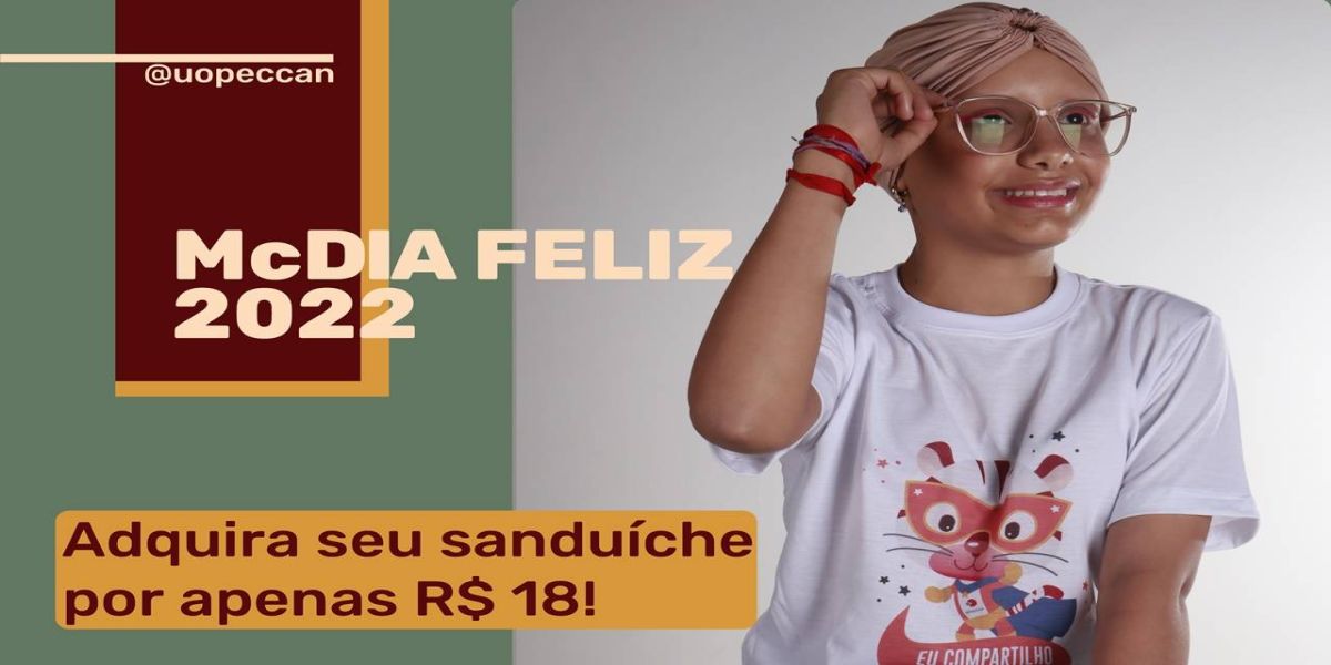 Uopeccan é uma das instituições beneficiadas pelo McDia Feliz 2022