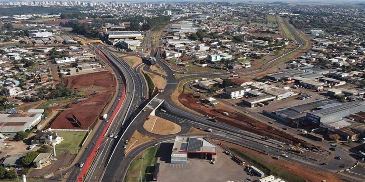 Novo Trevo Cataratas deve ser liberado ao tráfego no próximo domingo