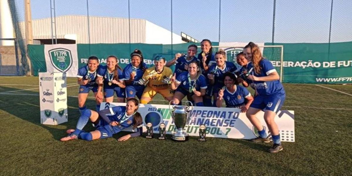 Estrelas F.C vence Sport Clube Garra e fatura o título de campeão do Paranaense de Fut7 Feminino