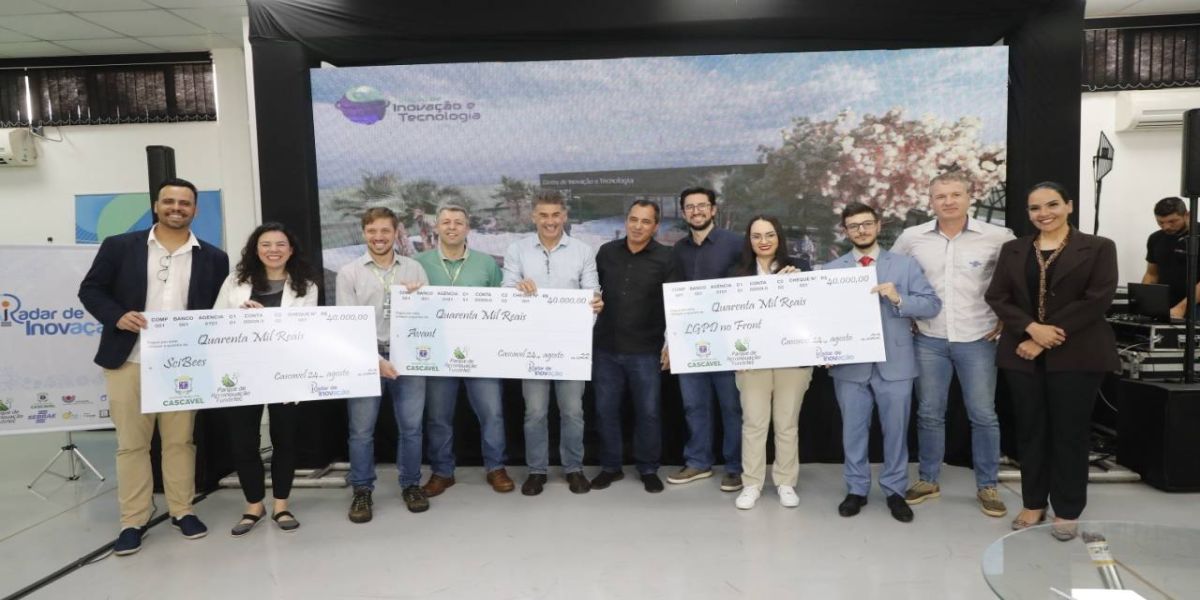 Evento de inovação tem premiação para startups e autorização para licitar Estação de Inovação