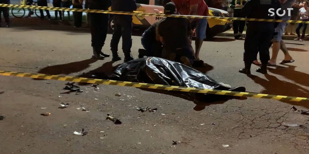 Familiares de Marcos Aurélio ficam desolados por conta do acidente e são amparados por populares