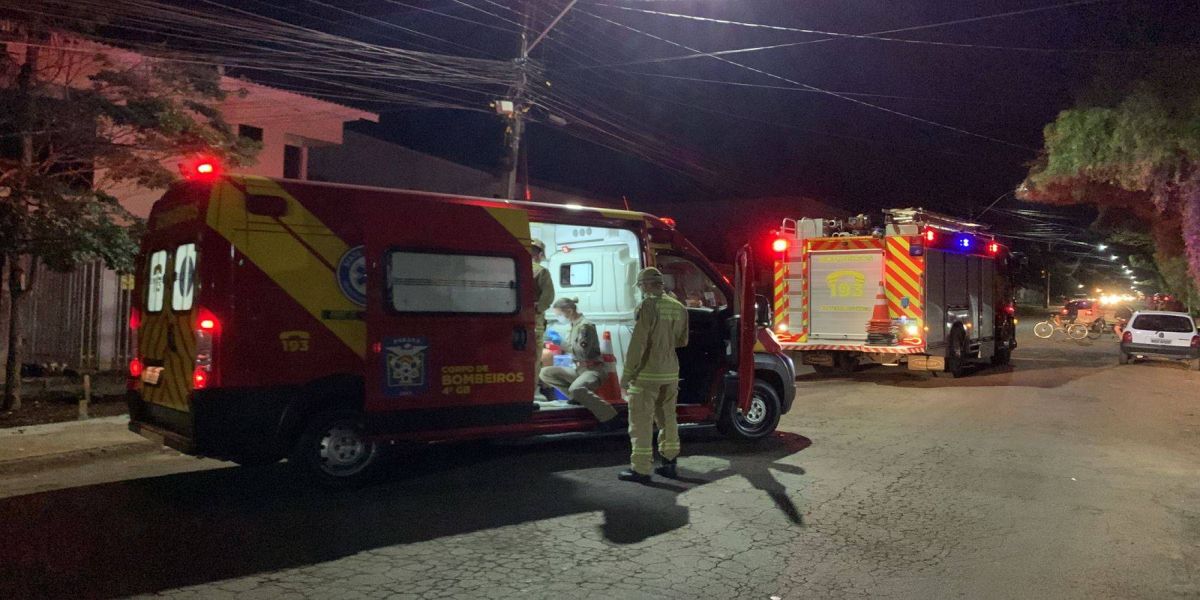 Princípio de incêndio mobiliza brigadistas no Jardim Colonial