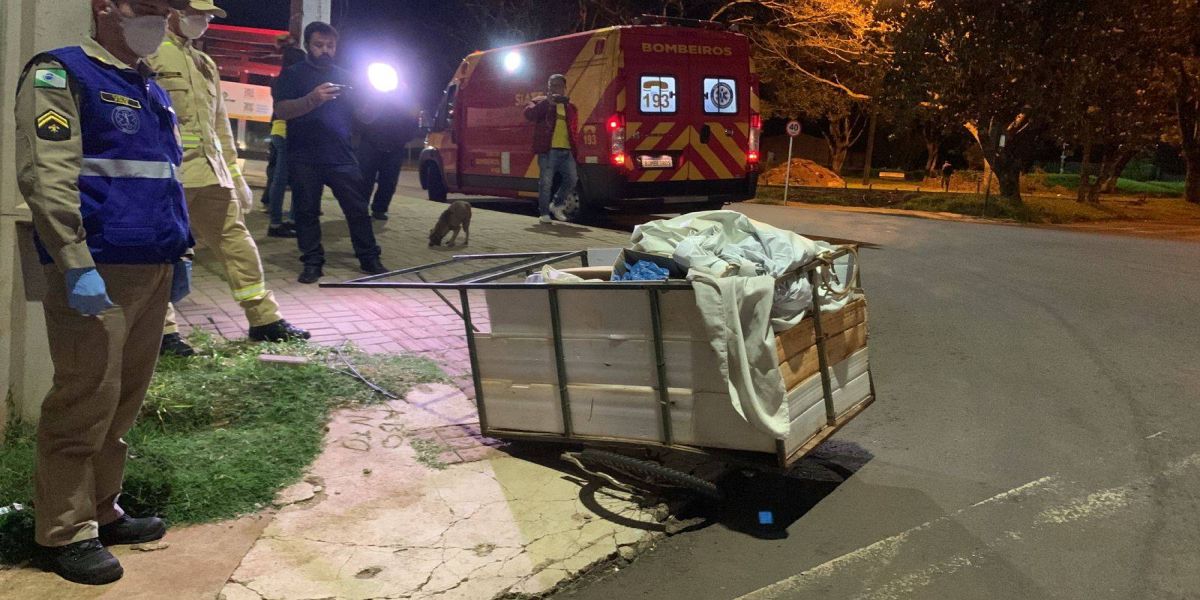Idoso fica ferido após ser atropelado no Bairro Brasmadeira