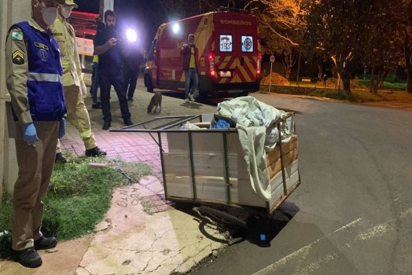 Imagem referente a notícia: Idoso fica ferido após ser atropelado no Bairro Brasmadeira