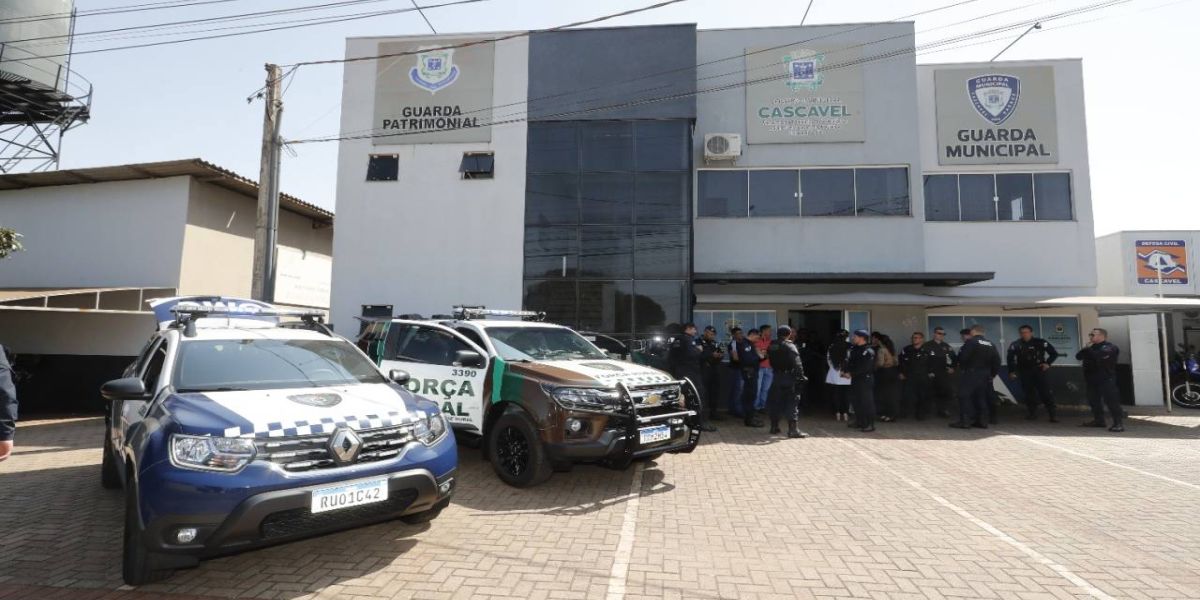 Guarda Municipal de Cascavel ganha duas novas viaturas