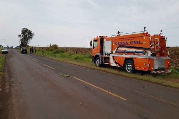 Imagem referente a notícia: Homem morre atropelado em Capitão Leônidas Marques