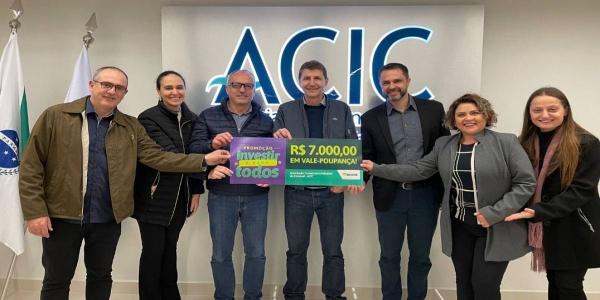 Acic é premiada na campanha Investir é para todos, do Sicoob