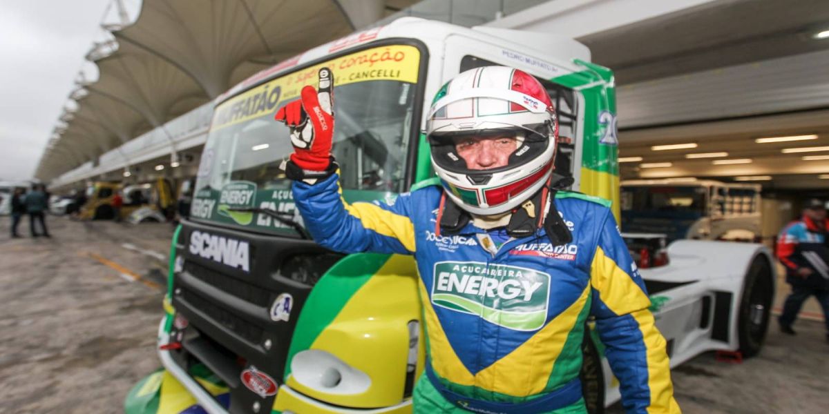 Muffato e Rampon são os poles da Fórmula Truck em Interlagos