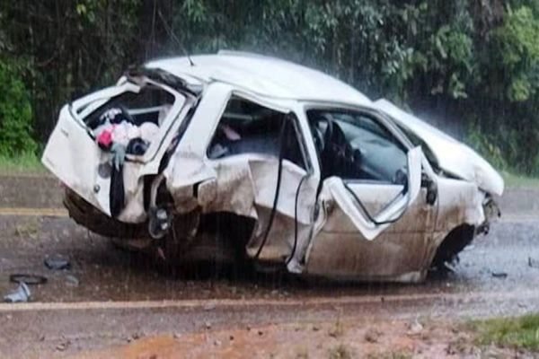 Jovem morre em Santa Maria do Oeste após grave acidente na PR-456