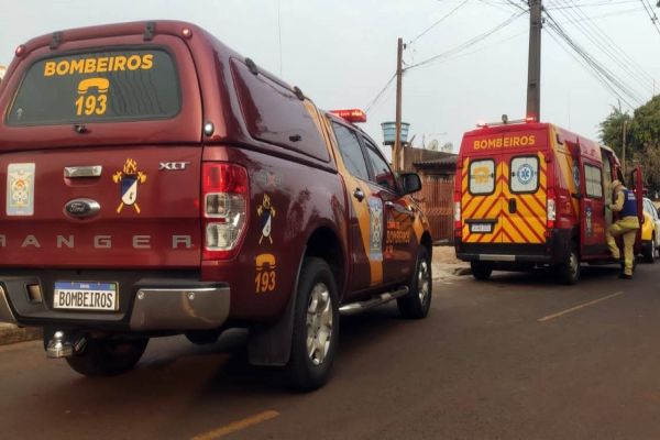 Homem é alvejado por disparos de arma de fogo no Bairro Interlagos, em Cascavel