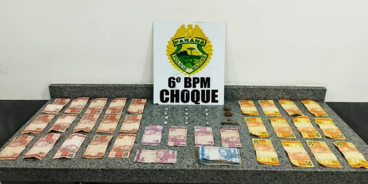 Polícia Militar estoura ponto de tráfico de drogas no Bairro Julieta Bueno