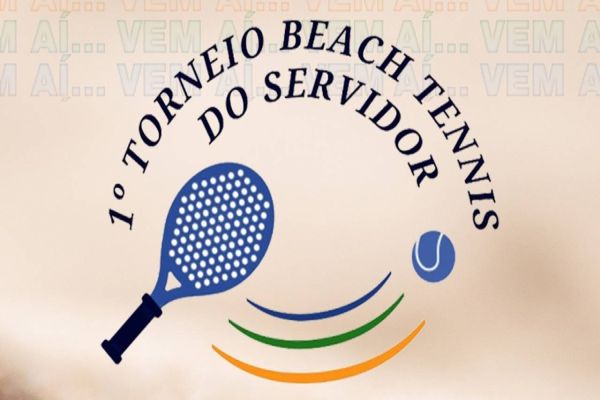 Inscrições para o 1º Torneio de Beach Tennis do Servidor estão abertas