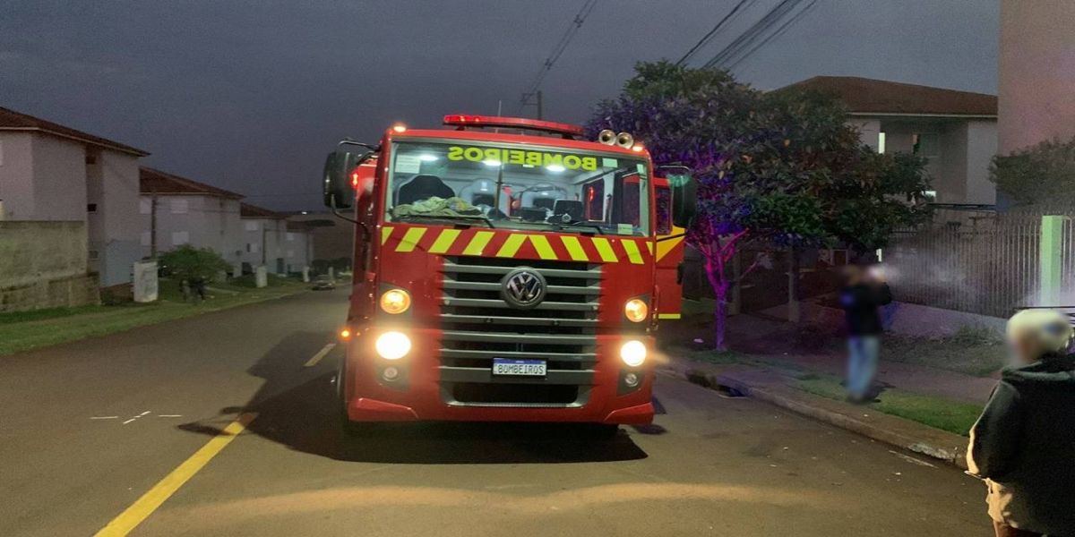 Princípio de incêndio em frigideira mobiliza Corpo de Bombeiros no Loteamento Riviera
