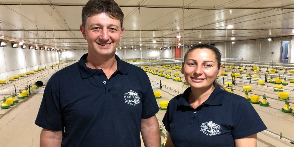 Produtor conquista bons resultados com aviário modelo no oeste do Paraná