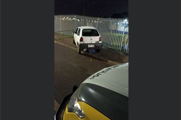 Gangue da Marcha à Ré deixa prejuízo a comerciante no Jardim Clarito e carro é recuperado pela PM