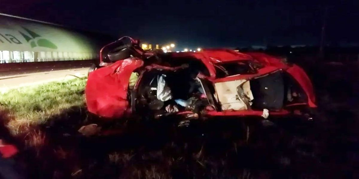 Casal morre em acidente com ônibus na BR-277 em Guarapuava