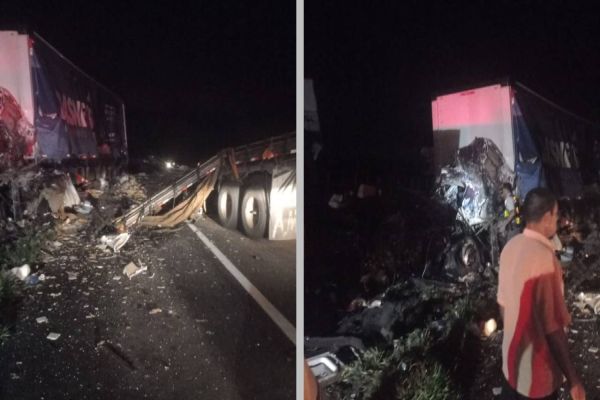 Imagem referente a notícia: Dois moradores de Cascavel morrem em gravíssimo acidente na SP-191 em Botucatu