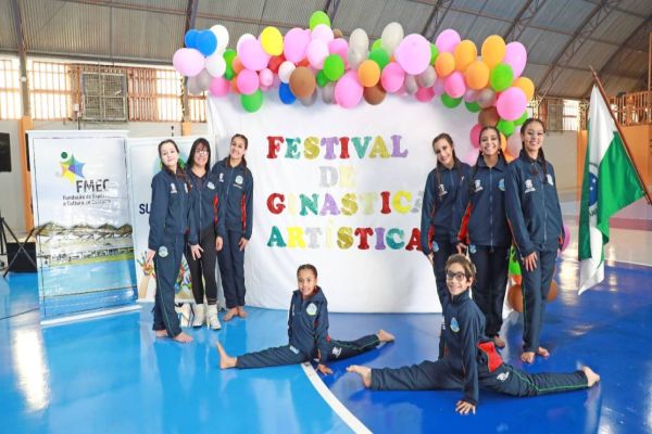 Ginastas do Cemic recebem equipamentos para treinos