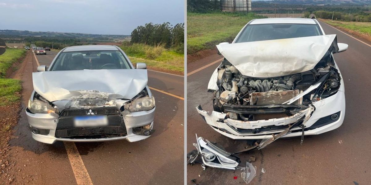 Colisão envolve quatro veículos na PR-239 em Assis Chateaubriand