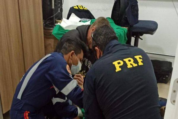 Bebê nasce na Unidade Operacional da PRF em Cascavel