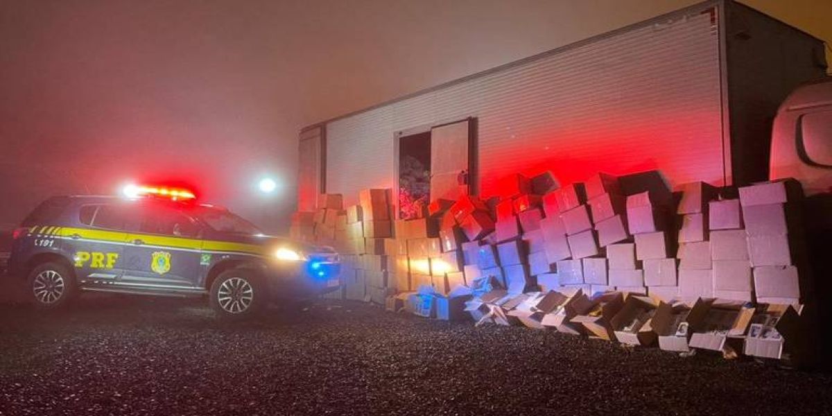 Operação da PRF no Paraná resultou em R$ 15 milhões de prejuízo ao crime