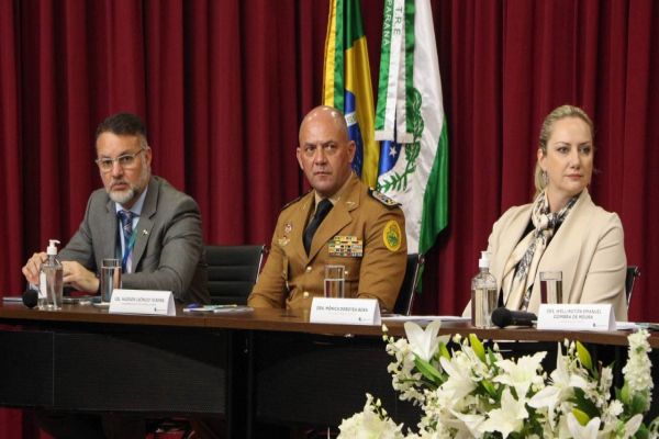 Polícia Militar e forças de segurança detalham esquema de segurança durante as eleições no Paraná